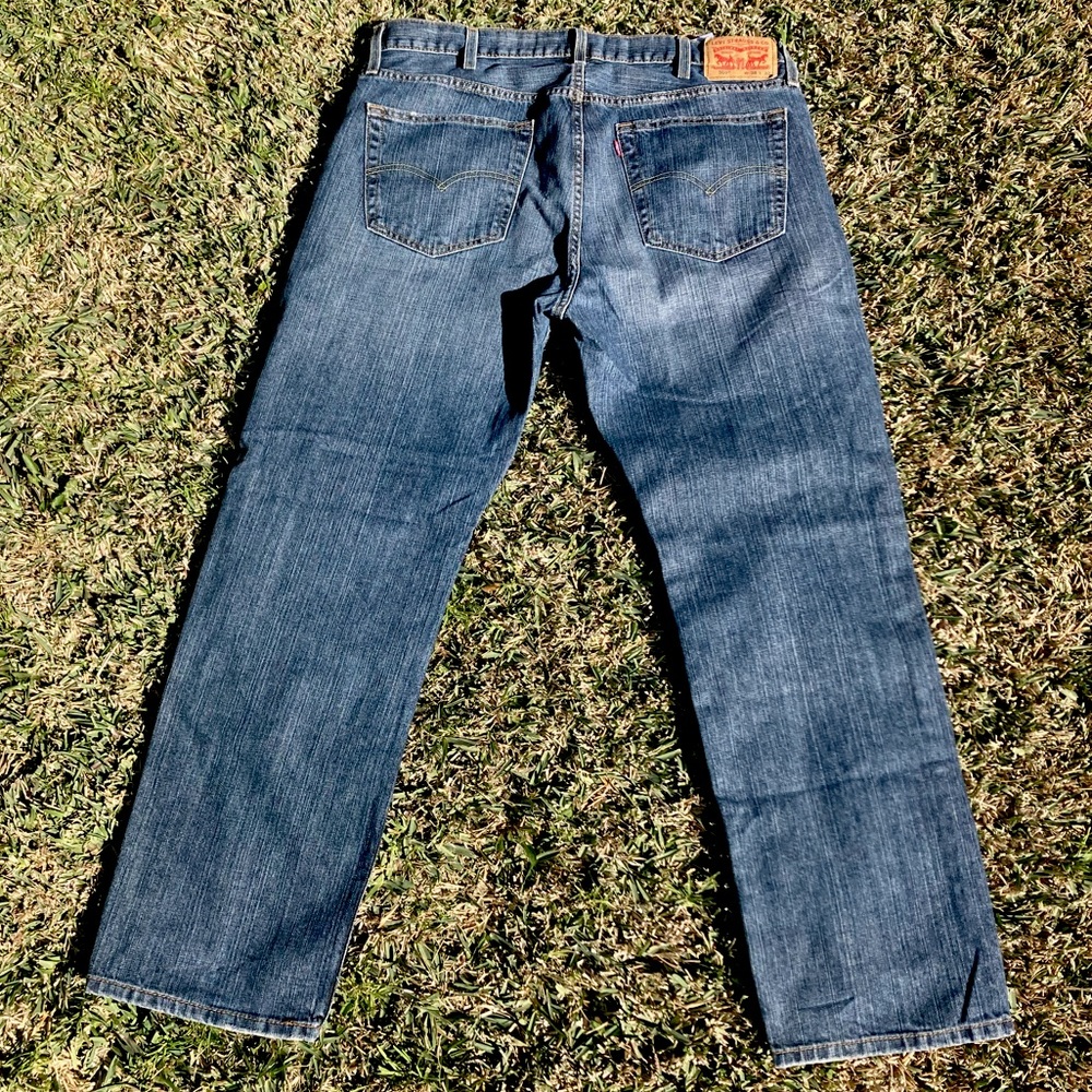 Mens Levi 559 blue jean